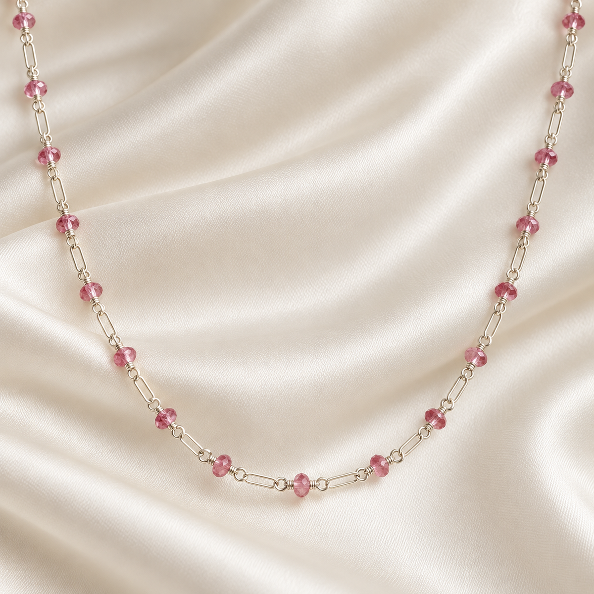 Nexus Pink Tourmaline Necklace