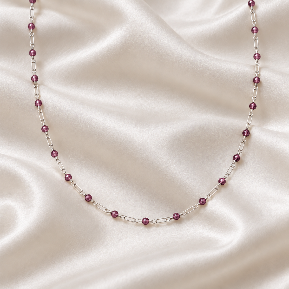 Nexus Rhodolite Garnet Necklace